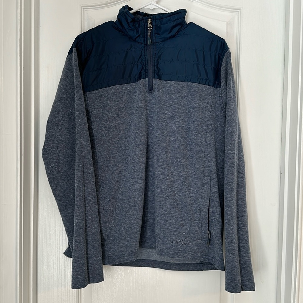 EDDIE BAUER 1/4 Zip-Up Men’s Pullover Jacket Medium